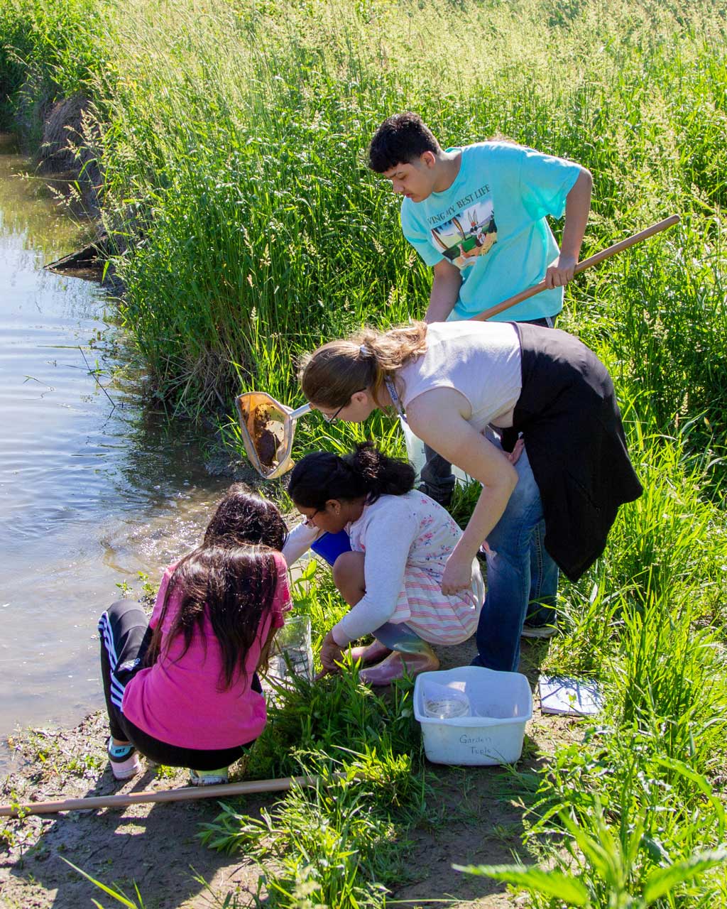 students-studying-nature-portrait